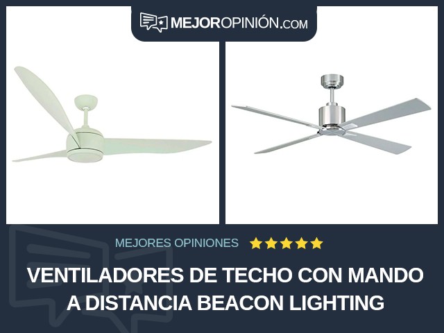 Ventiladores de techo Con mando a distancia Beacon Lighting