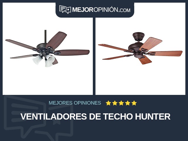 Ventiladores de techo Hunter