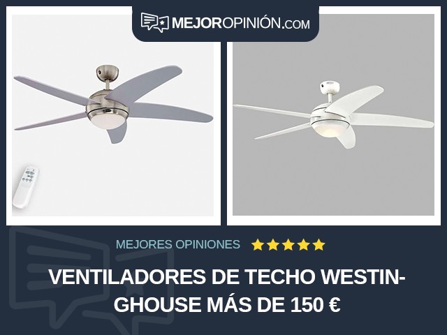 Ventiladores de techo Westinghouse Más de 150 €