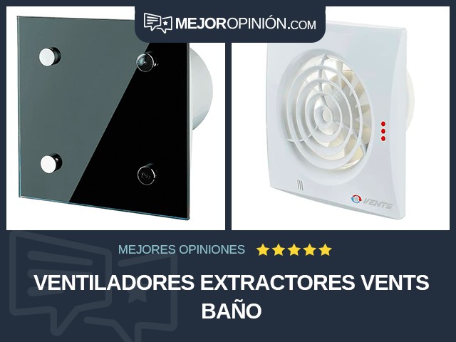 Ventiladores extractores Vents Baño