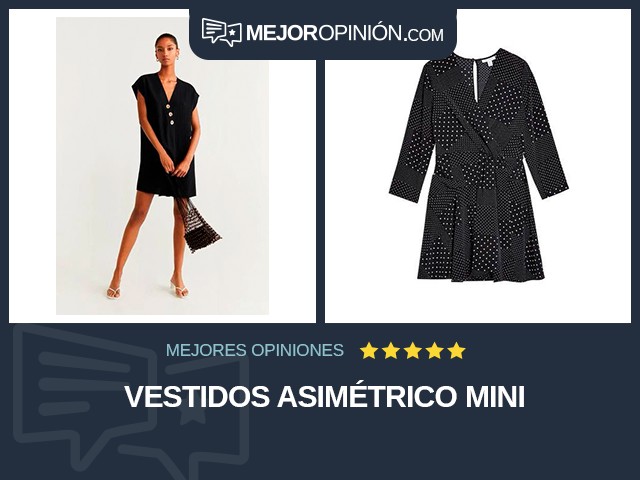 Vestidos Asimétrico Mini