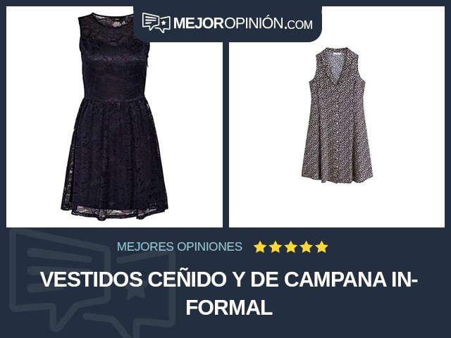 Vestidos Ceñido y de campana Informal