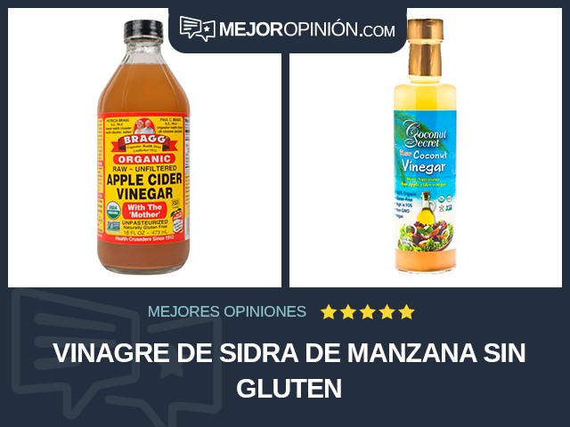 Vinagre De sidra de manzana Sin gluten