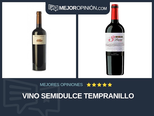 Vino Semidulce Tempranillo