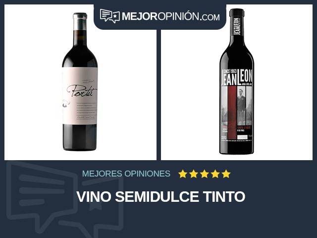 Vino Semidulce Tinto