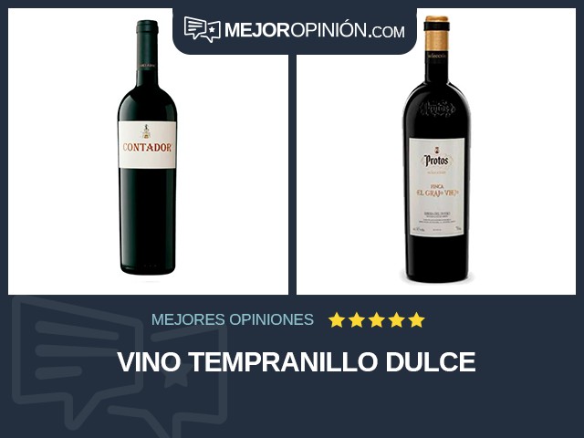 Vino Tempranillo Dulce