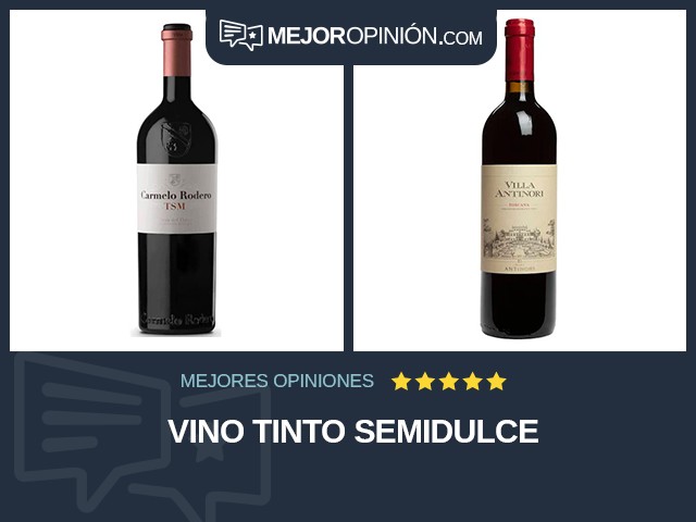 Vino Tinto Semidulce