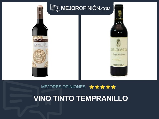 Vino Tinto Tempranillo