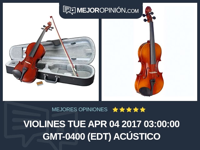 Violines Tue Apr 04 2017 03:00:00 GMT-0400 (EDT) Acústico