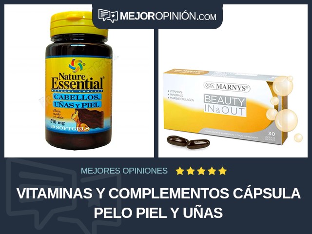 Vitaminas y complementos Cápsula Pelo piel y uñas