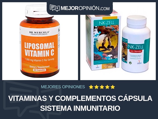 Vitaminas y complementos Cápsula Sistema inmunitario