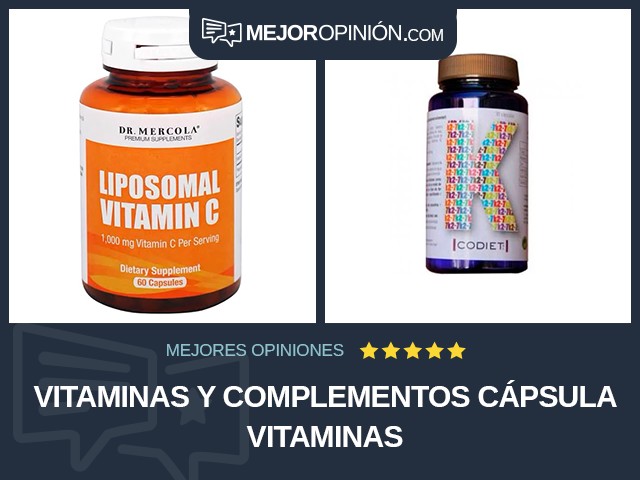 Vitaminas y complementos Cápsula Vitaminas