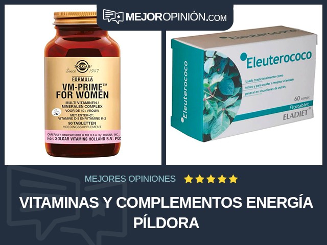 Vitaminas y complementos Energía Píldora