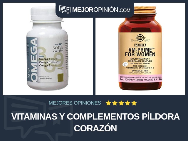 Vitaminas y complementos Píldora Corazón