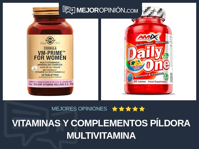 Vitaminas y complementos Píldora Multivitamina