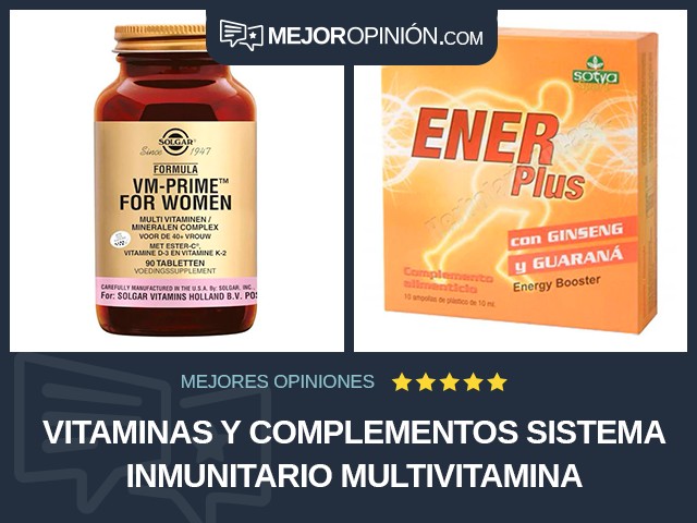 Vitaminas y complementos Sistema inmunitario Multivitamina