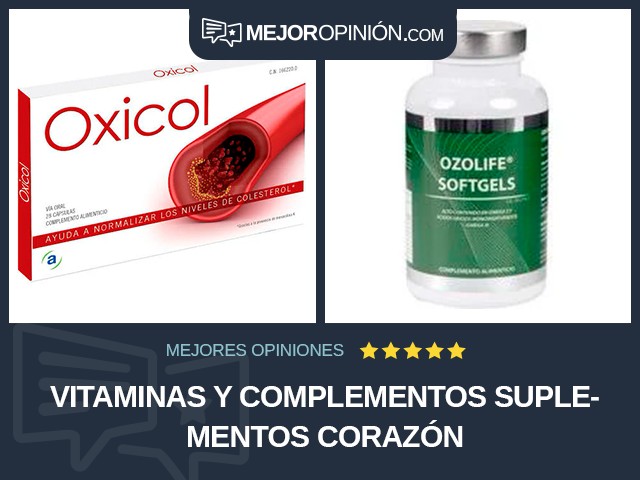 Vitaminas y complementos Suplementos Corazón