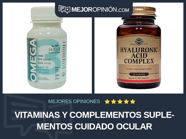 Vitaminas y complementos Suplementos Cuidado ocular