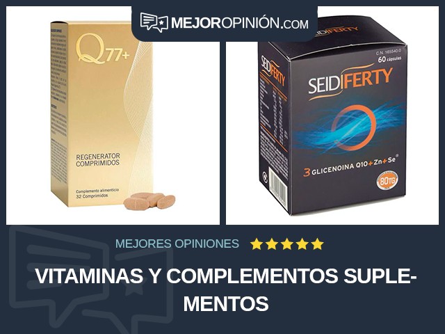 Vitaminas y complementos Suplementos