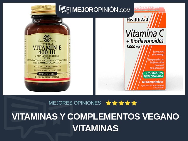 Vitaminas y complementos Vegano Vitaminas