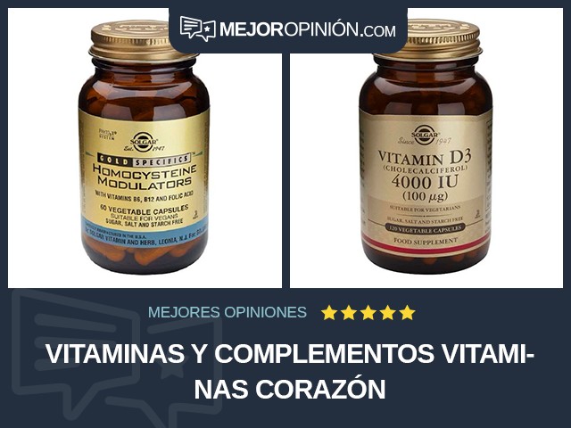 Vitaminas y complementos Vitaminas Corazón