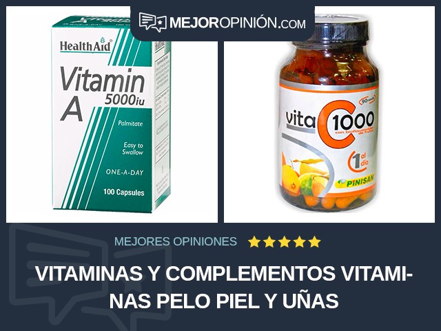 Vitaminas y complementos Vitaminas Pelo piel y uñas