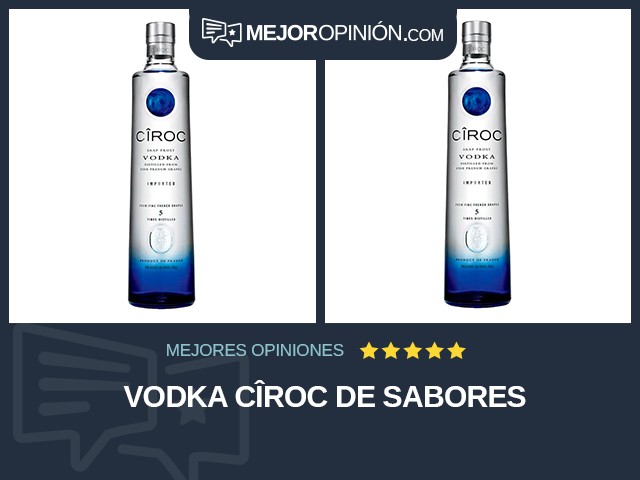 Vodka CÎROC De sabores