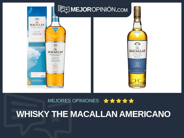 Whisky The Macallan Americano